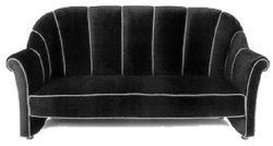 Josef Hoffman Haus Koller 3 seat sofa