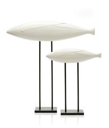 pair of fishes white